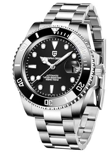 PAGRNE DESIGN - -Armbanduhr- PD-1661MM-B (Alles schwarz)
