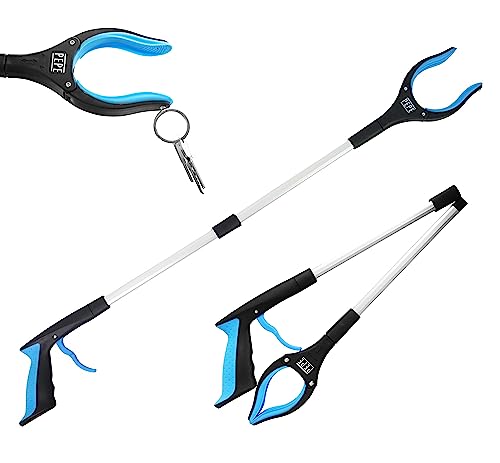 PEPE Mobility - Faltbare Greifzange mit Magnet, Drehbare Greifer, Abfallzange Ausziehbar, Klappbar für Senioren, Gartenarbeit