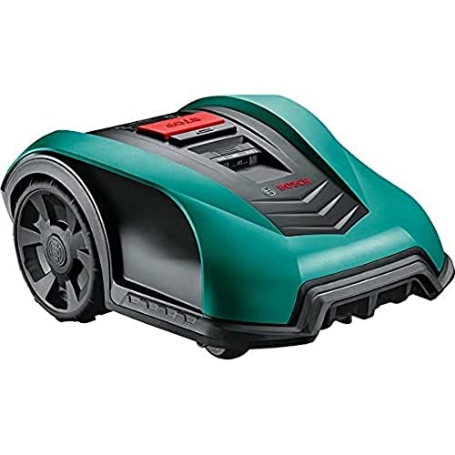 Bosch DIY Rasenmähroboter, 18 V, 2.5 Ah, 18 cm Schnittbreite, bis zu 350 m² Mähfläche Pro Ladung, 1 Stück, 06008B0000