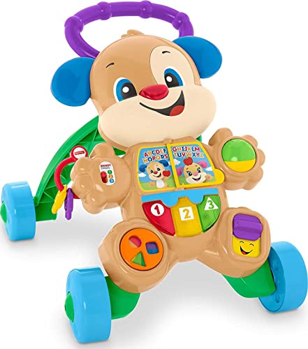 Fisher-Price Mattel FRC83 Fisher-Price Lernspaß Hündchens Lauflernwagen