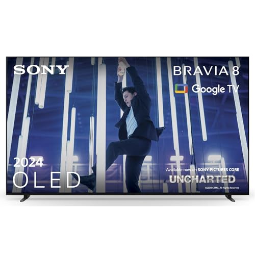 Sony BRAVIA 8 OLED 65 Zoll 4K HDR Google Smart TV (2024) | Gaming Features,IMAX Enhanced, Dolby Vision Atmos, Chromecast, Apple AirPlay, 120Hz 65XR80