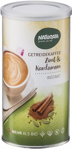 Naturata Bio Getreidekaffee Zimt & Kardamom, instant, Dose (2 x 125 gr)