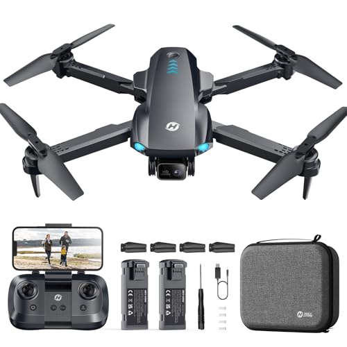 Holy Stone HS290 Faltbare Drohne mit Kamera 1080P für Anfänger, RC Drohnen mit FPV Übertragung, Lange Flugzeit, APP Steuerung, Optisch-Fluss Kameradrohnen komplettset Spielzeug Geschenke für Kinder,C0