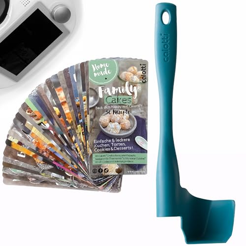 Calotti® Set – Backfächer „Family Cakes“ und Drehkellenspatel für den Thermomix im Vorteilspaket