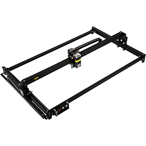 VEVOR Laser Graviermaschinen Arbeitsbereich 460 x 810 mm Graviergerät, 0,02 mm Lasergravierer, 450 nm Gravierfräsen, Lasergravur 6 W Schneidemaschine, 6000 mm/min Geeignet für Holz, Metall, Acryl