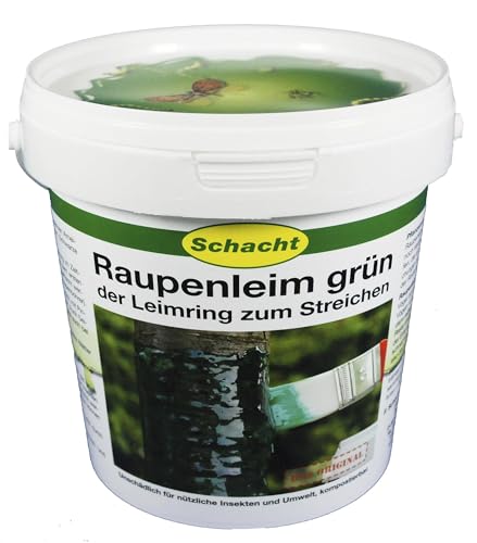 Schacht Raupenleim Grün 1kg Eimer
