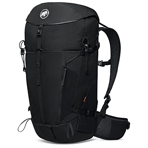 Mammut Lithium 30 | Rucksack für Damen und Herren, Outdoor Wanderrucksack zum Trekking, Trinksystem-Kompatibel, Wasserabweisend, Atmungsaktiv, Unisex | 30l, Black (Schwarz)