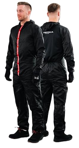 CAR SYSTEM Coverall Black Suit Lackieranzug waschbar schwarz (XL)