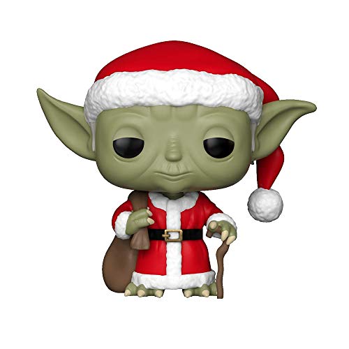 Funko POP! Bobble: Star Wars: Holiday Santa Yoda