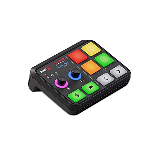 RØDE X Streamer X Professionelles Audio Interface und 4K Video Capture Card mit XLR-, HDMI- und TRRS-Anschluss für Streaming, Gaming und Content Creation