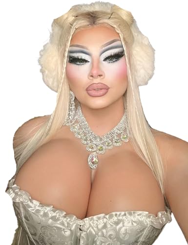 YINSUCDS Silikon Brüste Künstliche Brüste Fake Brüste C-G Cup Silikon Realistische Brustformen Silikon Brustplatte Falsche Brüste für Crossdresser Drag Queens Cosplay
