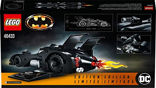 Lego Exclusive Set #40433 1989 Batmobile 2019 Limited Edition