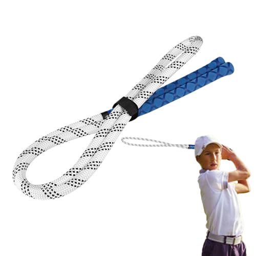 ZONEWD Golf Rope Swing Trainer, Golf Schwungtrainer, Golf Rope Drill, Golf Rope Drill, Indoor Golf Trainingshilfen, Verbessern Sie Den Nacheilenden Rhythmus Der Schwunggeschwindigkeit