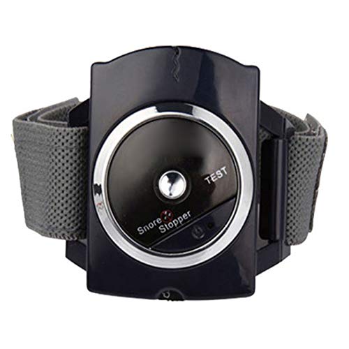 Sleep Connection Anti-Schnarch Armband, Biosensor Infrarot Schnarch-Schlafmittel, Batteriebetriebenes Schnarch Gerät Armbanduhr für Männer und Frauen