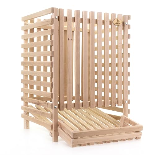 Holzfee Kartoffelkiste Buchenholz Keller Stabile Kartoffelhorde für ca. 100 kg Kartoffeln