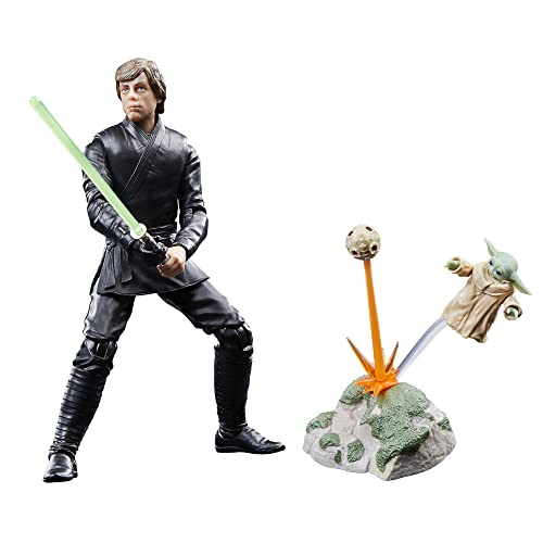 Star Wars The Black Series Luke Skywalker & Grogu, 15 cm große Action-Figur zu Star Wars: Das Buch von Boba Fett