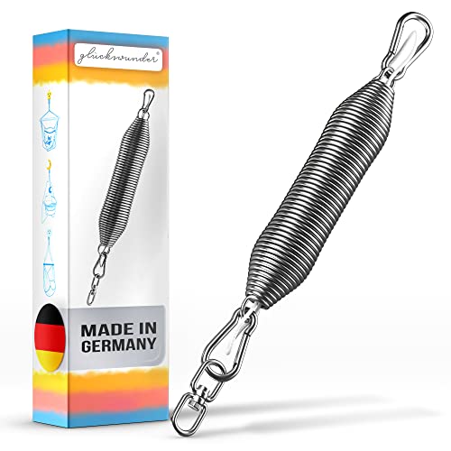 Glückswunder Schwingfeder für die Baby Federwiege - Extra sanfte Einschlafhilfe für Babywiege - Qualität Made in Germany - Sorgt für süße Träume beim Baby und Entspannung bei den Eltern