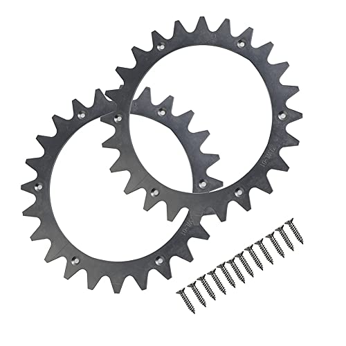 DAZZLEEX Mähroboter-Spike für Worx Landroid S & M ‎S300 WR130E, M500 WR141E, M700 WR142E, M1000 WR143E, S450i WR101 SI für Worx Landroid Spikes