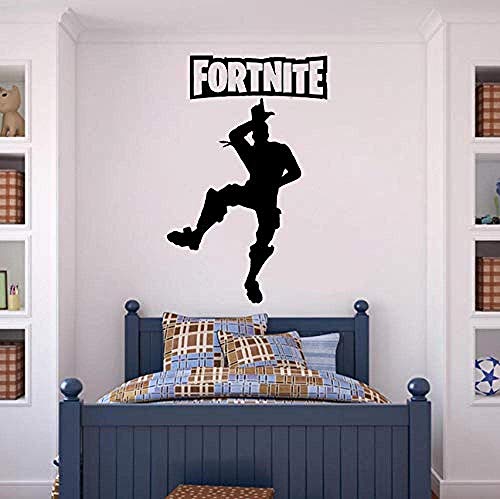 3D Wandaufkleber Wandaufkleber Kunst Vinyl Aufkleber Spielzimmer Grafik Transfer Kunst Wohnkultur Junge Zimmer Wandtattoo Gamer Aufkleber 42X64 Cm