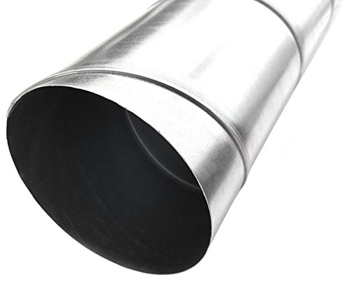 Intelmann Wickelfalzrohr Ø 125 Länge 1000mm (80 100 125 150 160 180 200 250)