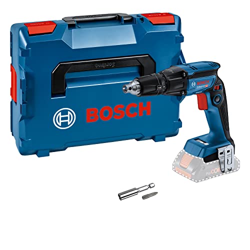 Bosch Professional 18V System Akku-Trockenbauschrauber GTB 18V-45 (Akkus und Ladegerät nicht im Lieferumfang enthalten, in L-BOXX 136), Blue