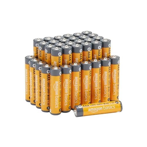 Amazon Basics AAA-Alkali-Hochleistungsbatterien, 1,5 V, 10 Jahre lagerfähig, 36 Stück