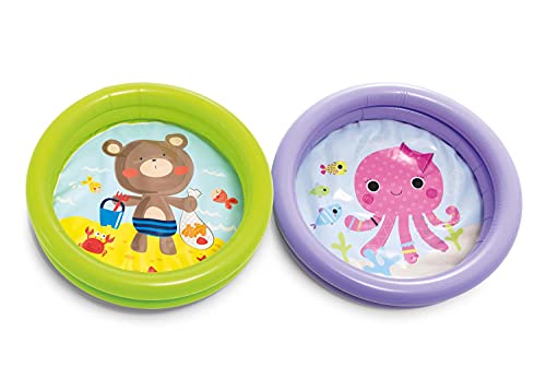 Intex 24' x 6' Gelb Zwei Ring My Ersten Pool - Schildkröte