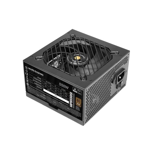 Mars Gaming MPB550SI ATX 550W 80 Plus Bronze Fuente Alimentación