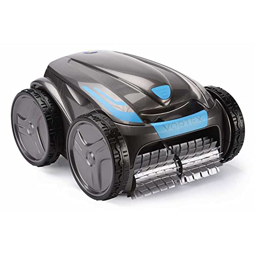 Zodiac Automatischer Poolroboter Vortex 4WD. Bis zu 12x6 m, reinigt Boden, Wände und Wasserlinie. Inklusive 18m Kabel, Filterindikator und Transportwagen. OV 5200