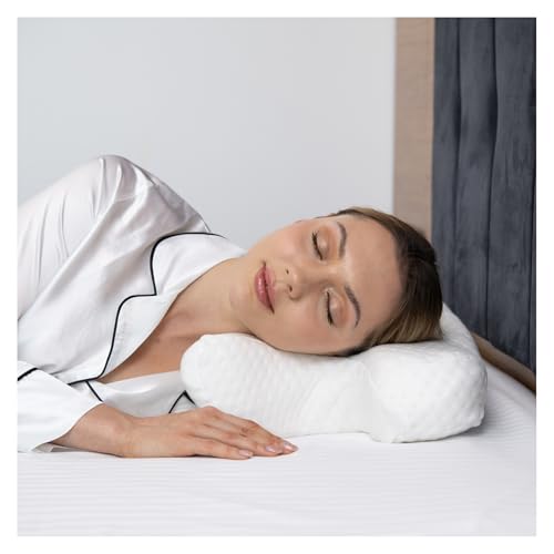 Lepeshur Schönheitskissen. Beauty Pillow. Anti Falten, Anti Wrinkle, Anti Aging, Antialterung Kissen, Memory Foam-Kissen. Seitenschläferkissen. Nackenstützkissen. Kopfkissen Rückenschläfer. (BSP3)