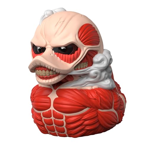 TUBBZ XL: Attack On Titan - Kolossaler Titan Riesige Cosplay-Gummiente Sammelfigur