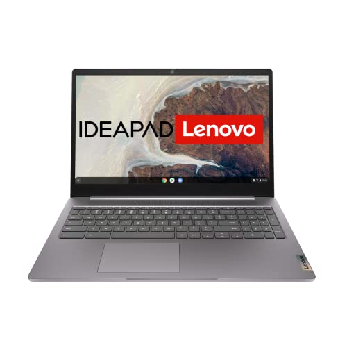 Lenovo Chromebook IdeaPad 3i | 15,6' Full HD Touch Display | Intel Celeron N4500 | 8GB RAM | 128GB SSD | Intel UHD Grafik | Chrome OS | QWERTZ | grau | 3 Monate Premium Care