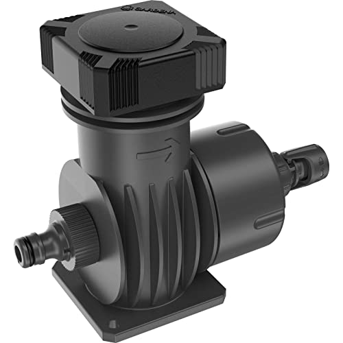 Gardena Micro-Drip-System Basisgerät 2000: Startbaustein für das automatische Bewässerungssystem, reduziert den Druck und filtert das Wasser, einfache Verbindungstechnik (13310-20)