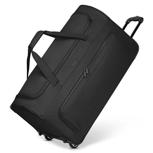 REDOLZ große L Trolley-Reisetasche mit Rollen 71 cm | 81 Liter | für Männer & Frauen (Duffle Essentials)