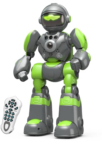 Luyiilo Roboter Spielzeug für Kinder,RC Spielzeug mit Gestensensor, Interaktive Aufnehmbar Programmierbar Roboter Geschenk für Jungen Mädchen im Alter von 5-7