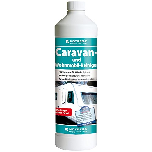 HOTREGA Caravan Wohnmobil Wohnwagen Reiniger Textilreiniger Markisenreiniger Zeltreiniger (1 Liter)