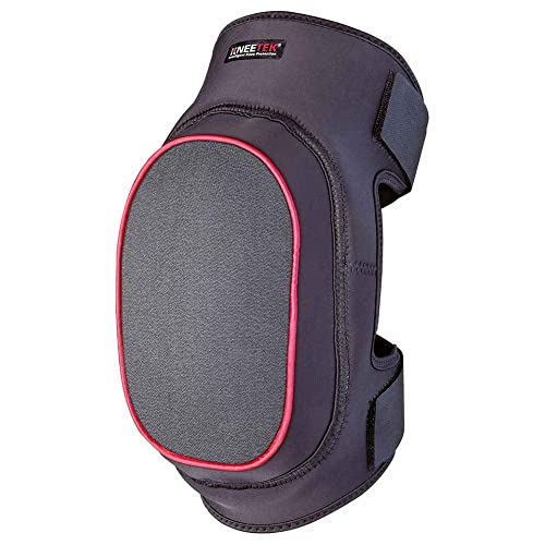 KNEETEK Knieschoner SAFETEK® KevSafe® | robust & extrem abriebfest | rutschhemmende Knieschützer für optimale Entlastung beim Arbeiten | Kniepolster geeignet für sehr harte und raue Untergründe