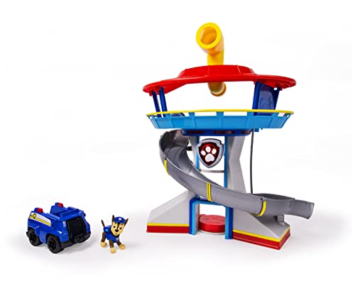 PAW Patrol 6022632-6055425 Lookout Hauptquartier Spielset mit Chase