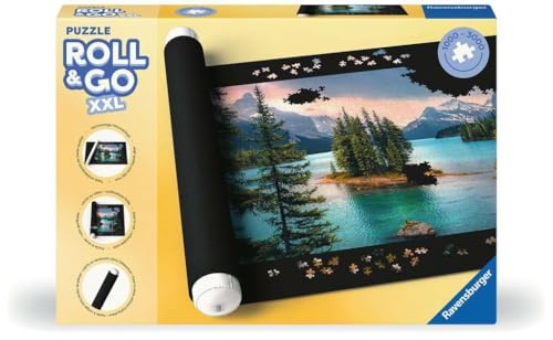 Ravensburger Puzzle Roll & Go XXL - Puzzlematte für Puzzles mit bis zu 3000 Teilen, Puzzleunterlage zum Rollen, Praktisches Zubehör zur Aufbewahrung von Puzzles
