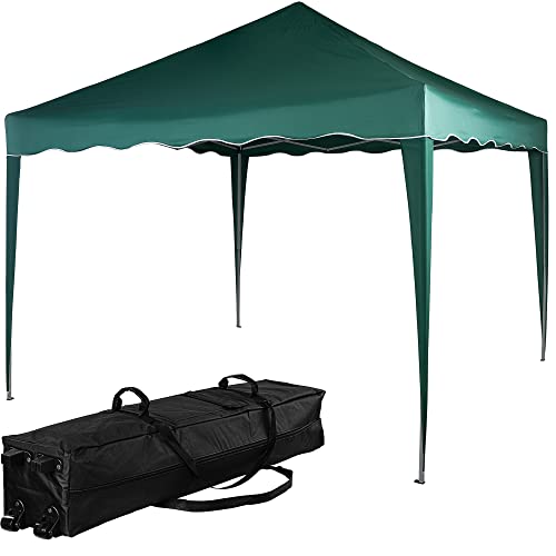 INSTENT Pavillon 3 x 3 m Basic wasserdicht UV Schutz 50+, grün
