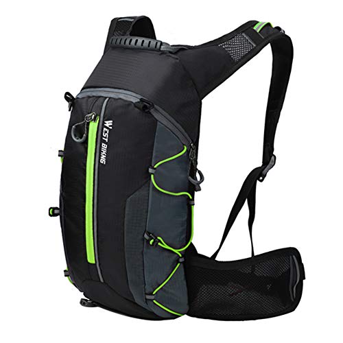 belupai Wasserdichte Fahrradtasche Radfahren Bergsteiger Rucksack Atmungsaktiv 10L Ultraleicht Fahrrad Wassertasche Klettern Radfahren Hydration Rucks