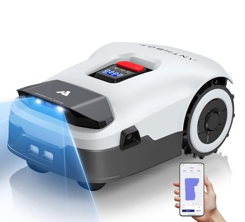 Mähroboter Ohne Begrenzungskabel Rasenmähroboter Roboter - 800㎡ Mähroboter Mit GPS and V-SLAM 3D Vision Echtzeit 300°-Umgebungserfassung Robot Lawn Mowers