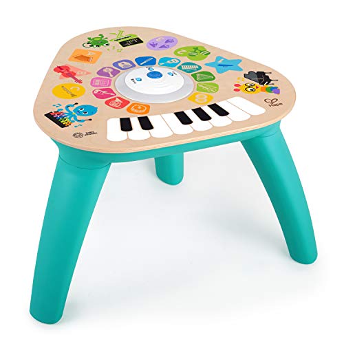 Baby Einstein, Hape, Clever Composer Tune Table Magic Touch Spieltisch, 22 Musikinstrumente, Elektronische Musikalisches Spielzeug aus Holz, Musikwürfel & Sensorisches Spielzeug, Kinder ab 6 Monaten