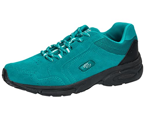 Brütting Damen Circle Walkingschuhe, Türkis Grau, 39 EU
