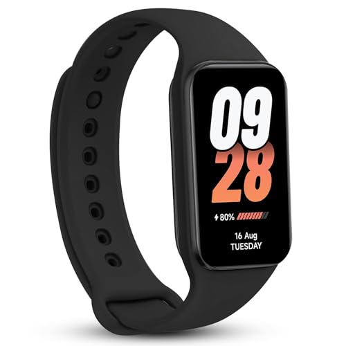 Mi Smart Band 8 Active, Fitness Tracker Smartwatch, 1.47 LCD-Display, 50+ Sportmodi, Herzfrequenzmessung, kompaktes 9,99 MM Gehäuse, SpO2-Tracking, bis zu 14 Tage Batterielaufzeit, Schlaf, Stress