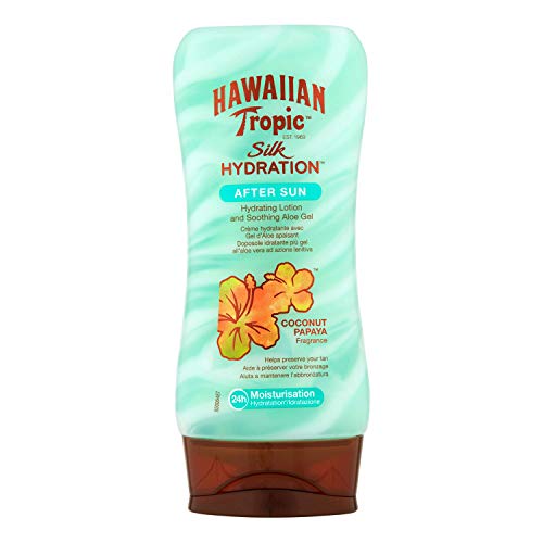 Hawaiian Tropic Silk Hydration Air Soft After Sun Lotion Coconut Papaya, 180 ml, 1 St