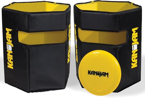 Generisch KanJam Pack 'n Go – Faltbares Wurfspiel - Reiseset für unterwegs