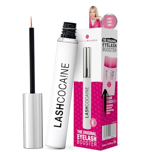 LASHCOCA!NE PROFI Wimpernserum – Das virale Original für lange & volle Wimpern – Wimpernbooster mit PRO-Formel & 2-fach Wirkansatz – Vegan – Ultimativer Testsieger – Made in Germany by Svenja Walberg