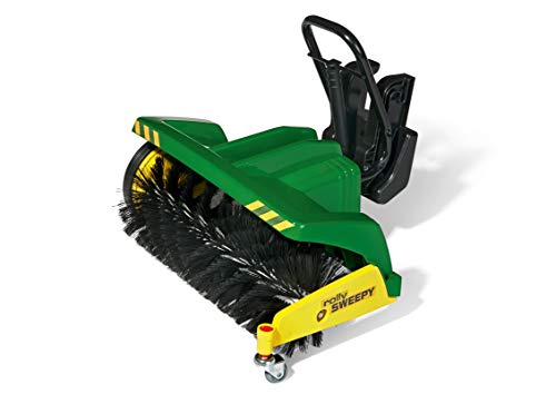 Rolly Toys 40/988/4 Toys-rollySweepy (voll funktionsfähige Kehrmaschine für Kindertraktoren) -409884, grün