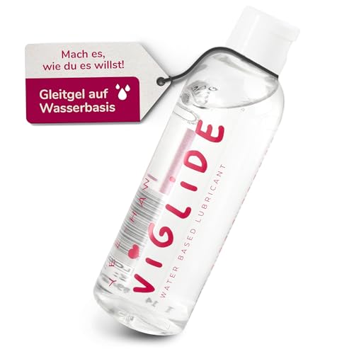 Owotron ViGlide medizinisches Gleitgel auf Wasserbasis – 100ml / Hautfreundliches Gleitmittel für Sie & Ihn/Latexkondomsicheres Lubricant/Gleitgel Wasserbasis - leicht abwaschbar